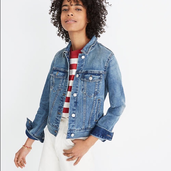 Madewell Jackets & Blazers - Madewell Shrunken Stretch Denim Jacket